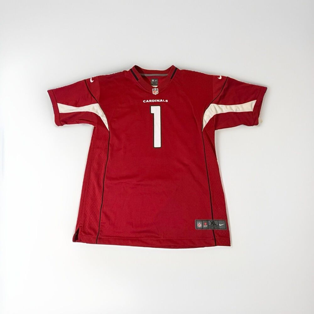 Nike Kyler Murray #1 Arizona Cardinals Youth XL 18-20 NFL Game Jersey Red NWOT